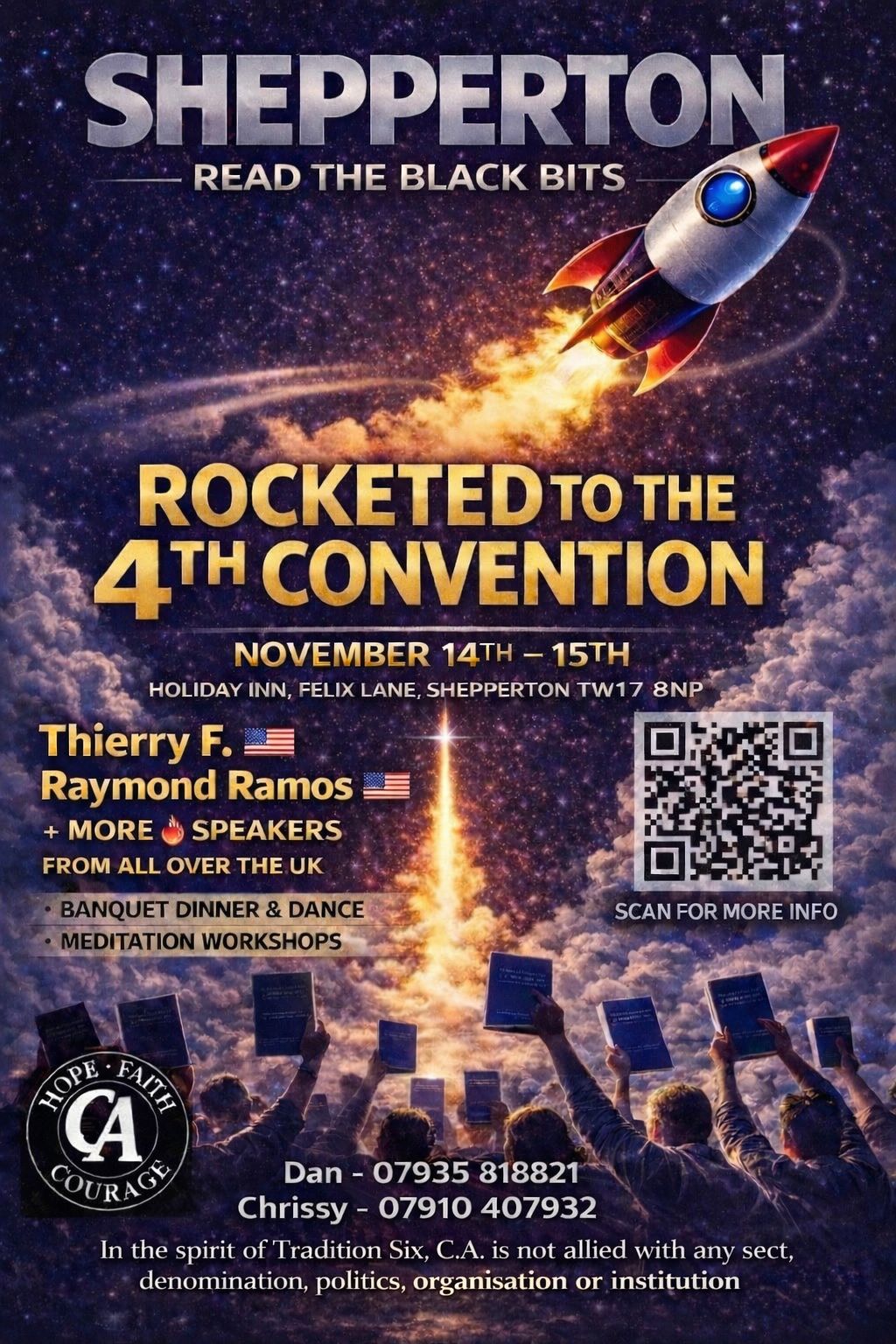 Rocketed to the 4th Convention